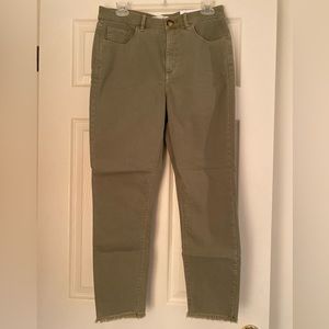NWT LOFT High Waist Skinny Crop jeans